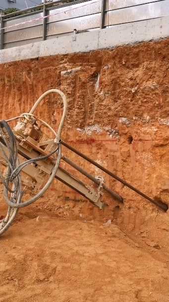 保定涞水县钢花管土钉