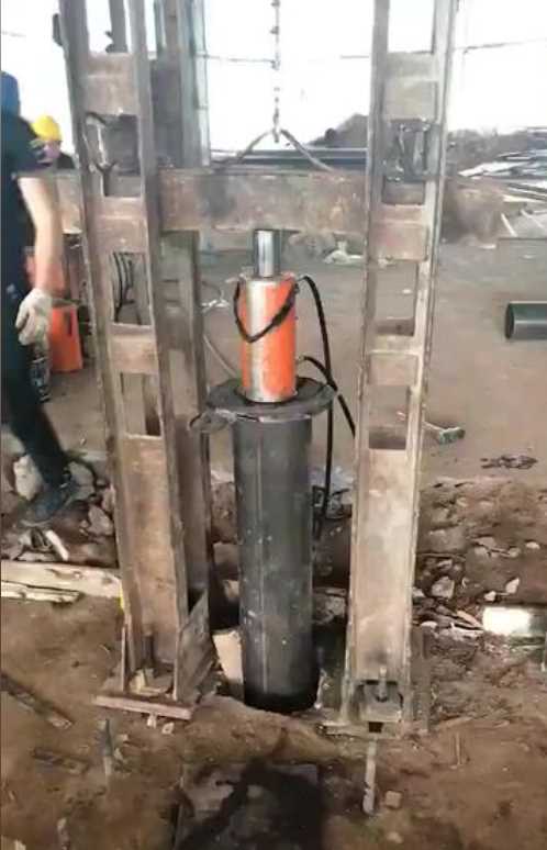 保定涞水县钢管桩加固